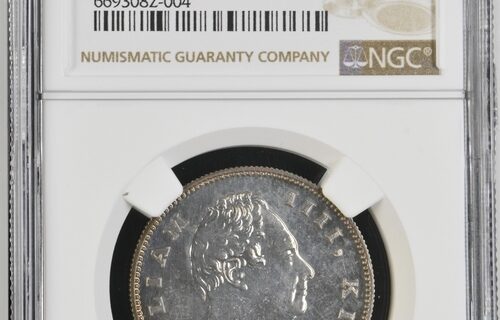 India 1835.(C) Rupee Restrike NGC PF64